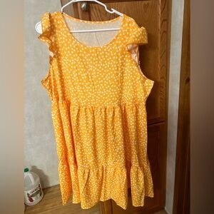Yellow polka dot